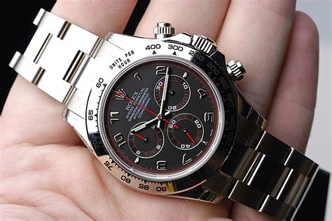 rolex daytona oro bianco quadrante meteorite|rolex oro bianco oggi.